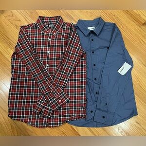 Boys Large Button-Down Shirts